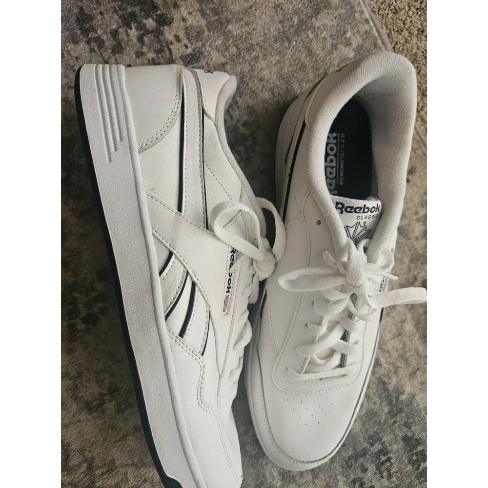 Reebok Club MEMT Sneakers – Men's Size 13 (White/Collegiate‎ Navy) NEW